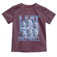Funny AI Baby Meme Laughing Toddler T Shirt I Eat Dry Wall Baby Brainrot - Wonder Print Shop
