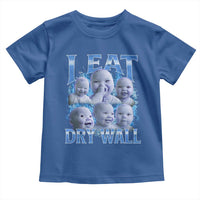 Funny AI Baby Meme Laughing Toddler T Shirt I Eat Dry Wall Baby Brainrot - Wonder Print Shop