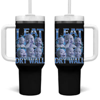 Funny AI Baby Meme Laughing Tumbler With Handle I Eat Dry Wall Baby Brainrot - Wonder Print Shop