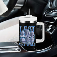 Funny AI Baby Meme Laughing Tumbler With Handle I Eat Dry Wall Baby Brainrot - Wonder Print Shop
