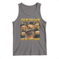 Funny Live By The Goop Die By The Goop Tank Top - Wonder Print Shop
