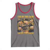 Funny Live By The Goop Die By The Goop Tank Top - Wonder Print Shop