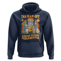 I Made A Poopy And My Tummy Feels Better Hoodie Funny Inappropriate Vacation Swap Adult - Wonder Print Shop