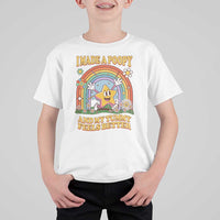 I Made A Poopy And My Tummy Feels Better T Shirt For Kid Funny Inappropriate Vacation Swap Adult - Wonder Print Shop