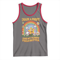 I Made A Poopy And My Tummy Feels Better Tank Top Funny Inappropriate Vacation Swap Adult - Wonder Print Shop