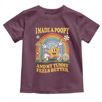 I Made A Poopy And My Tummy Feels Better Toddler T Shirt Funny Inappropriate Vacation Swap Adult - Wonder Print Shop