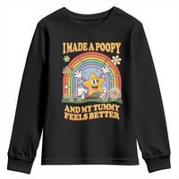 I Made A Poopy And My Tummy Feels Better Youth Sweatshirt Funny Inappropriate Vacation Swap Adult - Wonder Print Shop