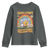 I Made A Poopy And My Tummy Feels Better Youth Sweatshirt Funny Inappropriate Vacation Swap Adult - Wonder Print Shop