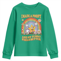 I Made A Poopy And My Tummy Feels Better Youth Sweatshirt Funny Inappropriate Vacation Swap Adult - Wonder Print Shop