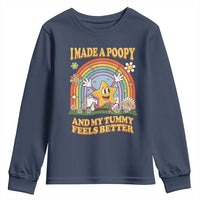 I Made A Poopy And My Tummy Feels Better Youth Sweatshirt Funny Inappropriate Vacation Swap Adult - Wonder Print Shop