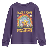 I Made A Poopy And My Tummy Feels Better Youth Sweatshirt Funny Inappropriate Vacation Swap Adult - Wonder Print Shop