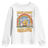 I Made A Poopy And My Tummy Feels Better Youth Sweatshirt Funny Inappropriate Vacation Swap Adult - Wonder Print Shop
