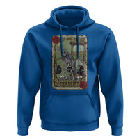 Funny Tarot Card Deadlifts Gym Workout Skeleton Hoodie