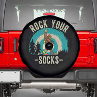 Funny Down Syndrome Awareness Bigfoot Spare Tire Cover Rock Your Socks