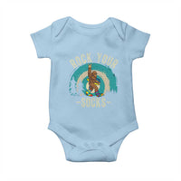 Funny Down Syndrome Awareness Bigfoot Baby Onesie Rock Your Socks