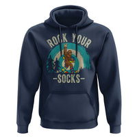 Funny Down Syndrome Awareness Bigfoot Hoodie Rock Your Socks