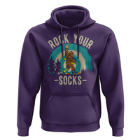 Funny Down Syndrome Awareness Bigfoot Hoodie Rock Your Socks