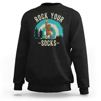 Funny Down Syndrome Awareness Bigfoot Sweatshirt Rock Your Socks