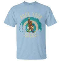 Funny Down Syndrome Awareness Bigfoot T Shirt Rock Your Socks