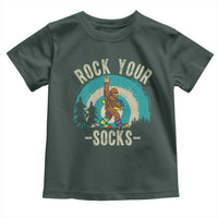 Funny Down Syndrome Awareness Bigfoot Toddler T Shirt Rock Your Socks
