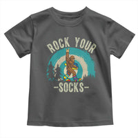Funny Down Syndrome Awareness Bigfoot Toddler T Shirt Rock Your Socks