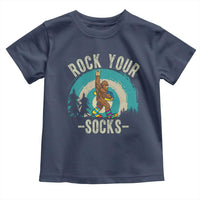 Funny Down Syndrome Awareness Bigfoot Toddler T Shirt Rock Your Socks
