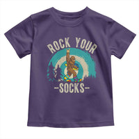 Funny Down Syndrome Awareness Bigfoot Toddler T Shirt Rock Your Socks