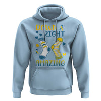 Down Right Amazing Hoodie Down Syndrome Awareness Socks Ribbon