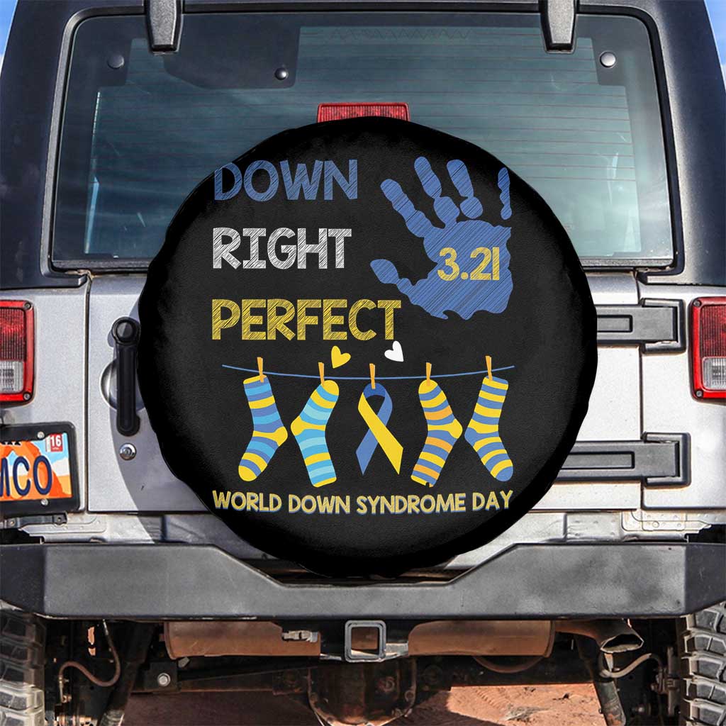 Down Right Perfect Spare Tire Cover March 21 World Down Syndrome Day Socks