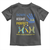 Down Right Perfect Toddler T Shirt March 21 World Down Syndrome Day Socks
