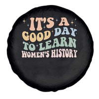 Funny It's A Good Day To Learn Women's History Spare Tire Cover Sparkle Star