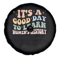 Funny It's A Good Day To Learn Women's History Spare Tire Cover Sparkle Star