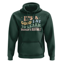 Funny It's A Good Day To Learn Women's History Hoodie Sparkle Star