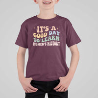 Funny It's A Good Day To Learn Women's History T Shirt For Kid Sparkle Star