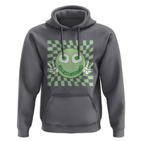 Funny Green Smile Face Eggs Bacon Breakfast St Patrick's Day Hoodie