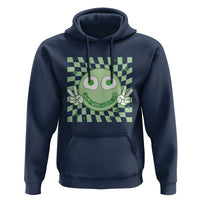 Funny Green Smile Face Eggs Bacon Breakfast St Patrick's Day Hoodie