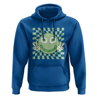 Funny Green Smile Face Eggs Bacon Breakfast St Patrick's Day Hoodie