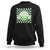 Funny Green Smile Face Eggs Bacon Breakfast St Patrick's Day Sweatshirt