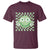 Funny Green Smile Face Eggs Bacon Breakfast St Patrick's Day T Shirt