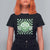 Funny Green Smile Face Eggs Bacon Breakfast St Patrick's Day T Shirt For Women