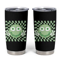 Funny Green Smile Face Eggs Bacon Breakfast St Patrick's Day Tumbler Cup