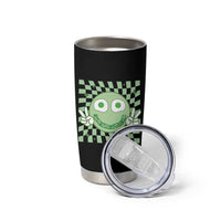 Funny Green Smile Face Eggs Bacon Breakfast St Patrick's Day Tumbler Cup