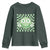 Funny Green Smile Face Eggs Bacon Breakfast St Patrick's Day Youth Sweatshirt