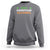 Funny May Contain Alcohol Sweatshirt Irish Beer Drinking St Patrick's Day Shamrock