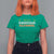 Funny May Contain Alcohol T Shirt For Women Irish Beer Drinking St Patrick's Day Shamrock