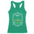 Funny May Contain Alcohol Racerback Tank Top Irish Beer Drinking St Patrick's Day