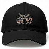 Funny Vintage 86 47 Baseball Cap Eagle Vintage American Flag