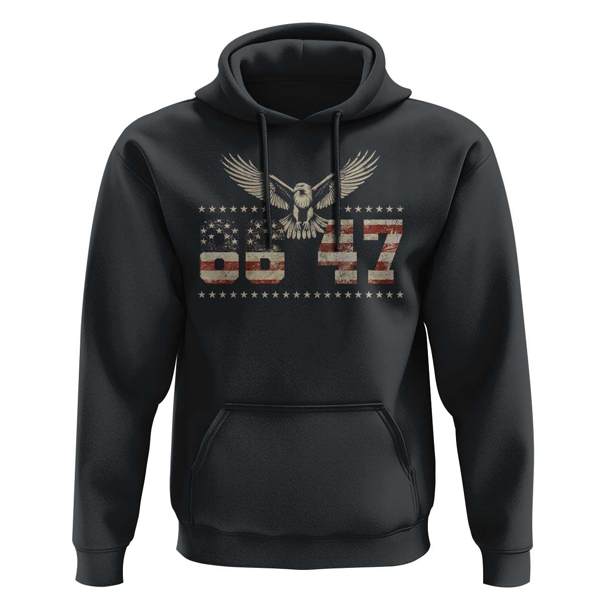 Funny Vintage 86 47 Hoodie Eagle Vintage American Flag