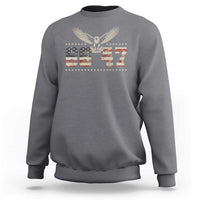 Funny Vintage 86 47 Sweatshirt Eagle Vintage American Flag