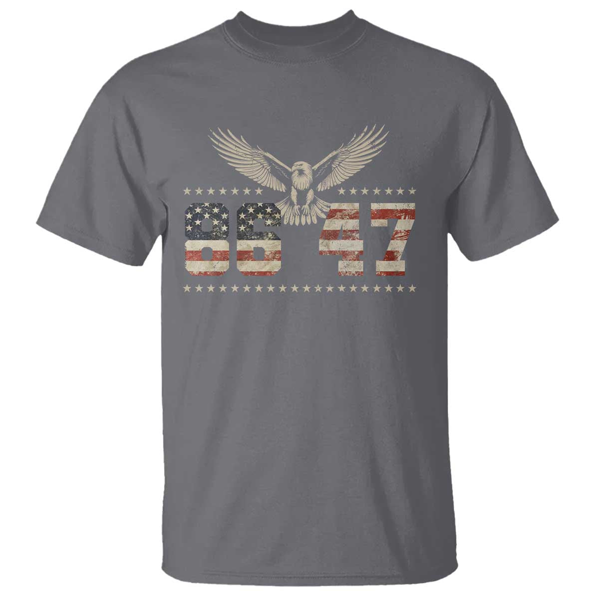 Funny Vintage 86 47 T Shirt Eagle Vintage American Flag
